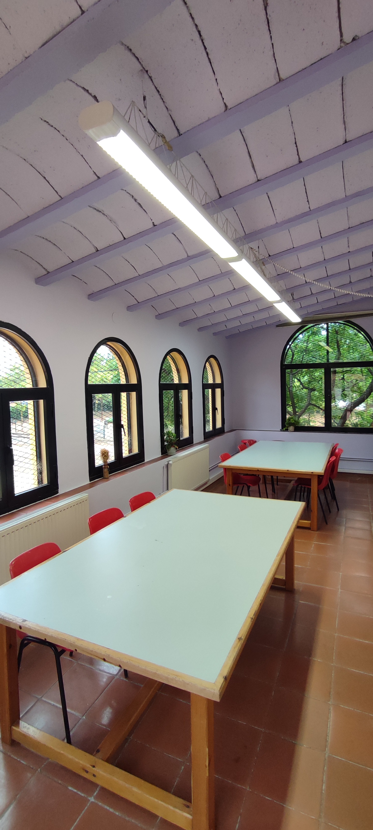Imatge d'una aula del Centre Cívic Mas Abelló